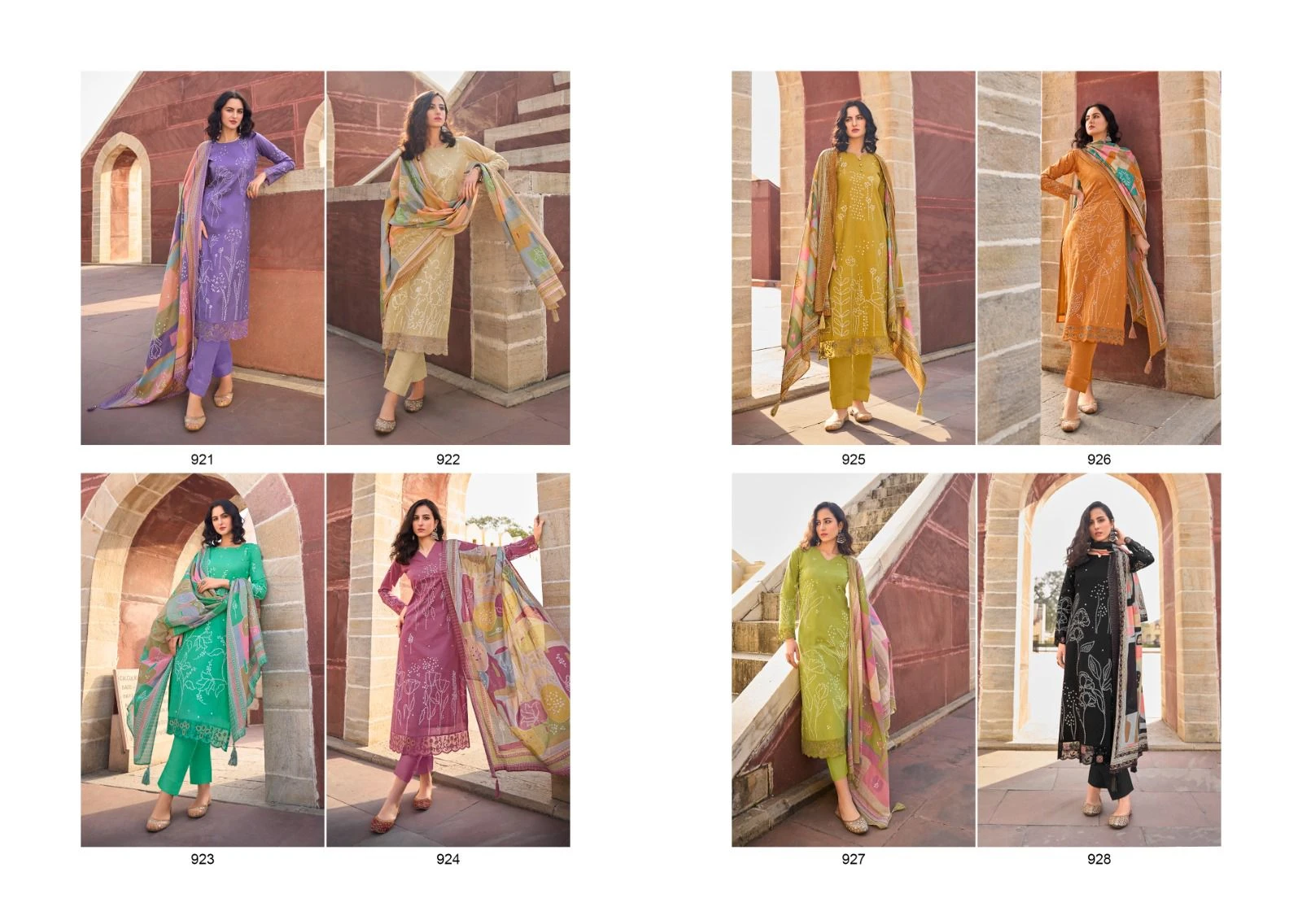 Kilory Trendz Printkari Pure Lawn Cotton Wholesale Fancy Pakistani Salwar Suit Catalog — Wholesale Salwar Suits, Kilory Trends wholesale from Surat — Photo 9